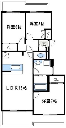 エミネンス東百合ヶ丘の物件間取画像